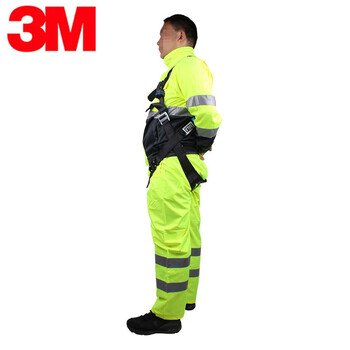 3M 1114187 DBI-SALA ExoFit™ Light 全身式安全带, 黑
色, M号定做 1条(交期30天)