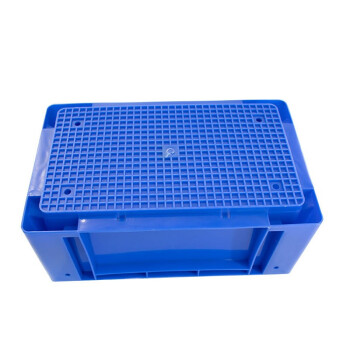 箱大王 Xlj-12 塑料加厚周转箱物流箱 韩式仓储箱 工具箱 蓝色 400*300*150mm