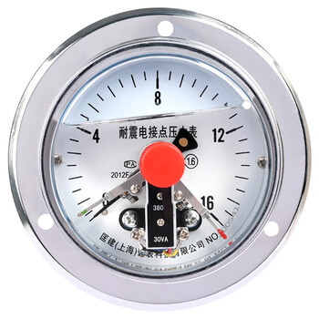 匡建仪表（CONJANT）YTNXC-100ZT耐震电接点压力表 轴向带边 水压表油压表气压表压力表 0-16MPa