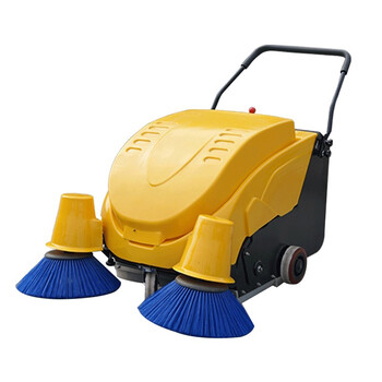 苏识 QJ0088 手推式扫地机工厂车间滚刷清扫吸尘机电动扫地机
