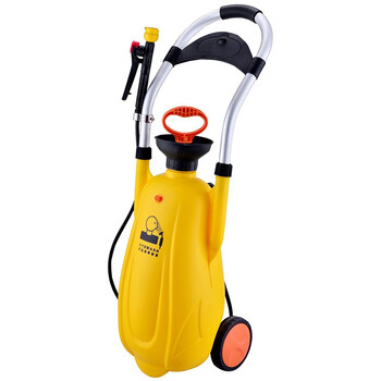 ANZHIDA 3606储水式洗眼器 12L升 黄色 便携移动式工业冲淋器