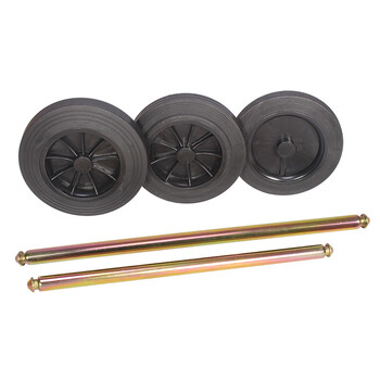 庄太太【240L轮】户外环卫垃圾桶轮轴配件