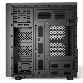 长城（Great Wall）商逸R40机箱（ATX主板/0.6mm厚五金/USB3.0/4风扇位/5硬盘位/光驱位）