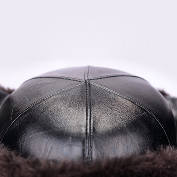 者也 防寒安全帽飞雪棉帽棉安全帽建筑施工工地防寒防冻保暖防砸帽羊剪绒电力安全帽ABS硬壳 长绒