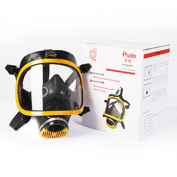 普达 自吸过滤式防毒面具 MJ-4002呼吸防护全面罩 面具主体(不含管子和过滤罐)