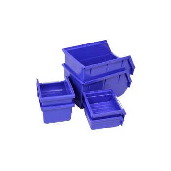 老A LAOA 背挂式零件盒元件盒 收纳塑料盒螺丝工具盒物料箱110x105x52mm LA111105 量大可定制