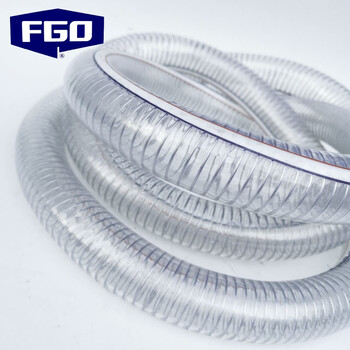 FGO 钢丝软管 PVC 加厚型钢丝软管  特加厚10米长 内径50mm 壁厚6mm