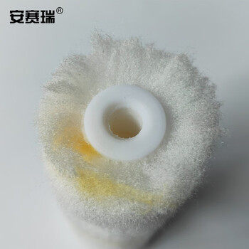 安赛瑞 油漆刷滚筒替换装 滚筒刷耗材 涂料滚子替换装 4寸 滚筒长105mm 20个装 22325
