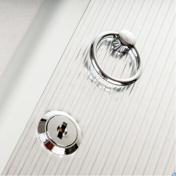 趣行 钥匙箱 挂壁式钥匙保管箱24位带牌 管理箱 整理箱 铝合金物业宿舍钥匙管理柜