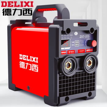 德力西电焊机315小型焊机220v 380v两用多板工业双电压焊机全套接好10米线【315多板工地长焊款】
