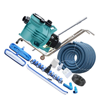 利伟沃游泳池吸污机 鱼池清淤泥机 吸污泵 水下吸尘器 水池底泥沙清洁设备 套餐九