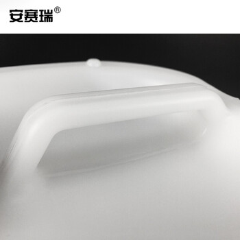 安赛瑞 塑料桶堆码桶（5L） 化工桶油桶废液桶密封塑料桶存水桶带盖方桶 本色 500003