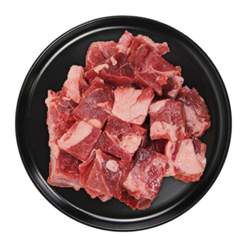 恒都 澳洲原切羊后腿肉切塊 500g/袋 冷凍 進口羊肉 煎烤燉煮