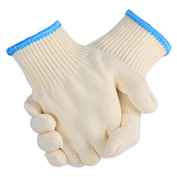 成楷科技 CKS-MS650*2 线手套 劳保手套20双耐磨耐用纱线手套 棉纱手套10双/包 2包装