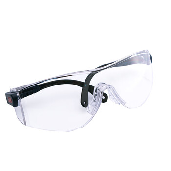 3M 10196防刮防雾护目镜防护眼镜 防尘防沙防化学物喷溅实验室眼镜--2付装
