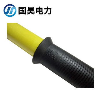 国昊电力【带第三方报告】全回路高压验电器AC35kV展开1.5米声光报警伸缩型电笔