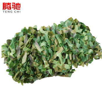 腾驰（CT) 防航拍伪装网丛林迷彩网布遮阳网山体绿化遮盖网室内吊顶装饰网2*3M