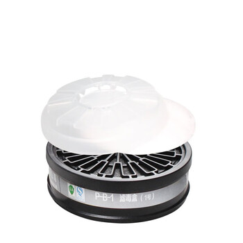 思创科技 圆形螺纹口活性炭滤毒盒防有机气体或蒸汽 ST-LDY3 2只（含滤棉盖和滤棉）