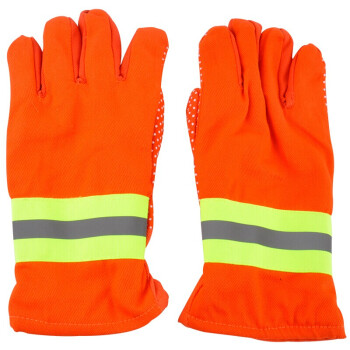 鸣固 消防手套 灭火防护阻燃隔热手套 消防员用手套