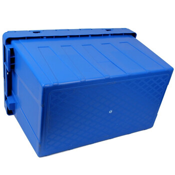 老A LAOA LA155313斜插物流箱周转箱收纳箱帮运箱子储存箱工具箱全新PP料耐酸碱550*310*325