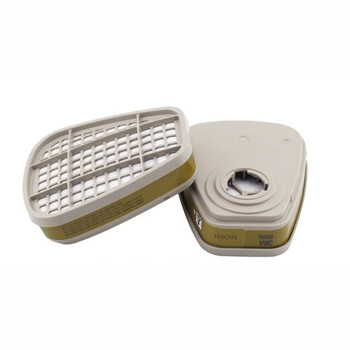 3M 滤毒盒6006CN 防甲醛有机及蒸气氯气/二氧化氯/氯化氢/二氧化硫/氟化氢 多功能滤盒（2个/对） 灰