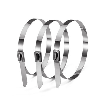 飞尔（FLYER） 304不锈钢自锁扎带500×7.9mm 100根 耐腐蚀耐高低温【FL003Z】