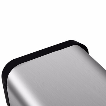 益美得 LH5037 不锈钢垃圾桶压圈无盖大号 13L