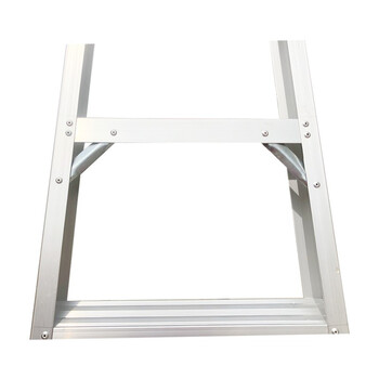 兴航发 铝合金双侧梯子3.6M 工具梯子带工具盒收纳梯人字梯子 多规格加厚料铝梯子工程梯室内梯室外梯