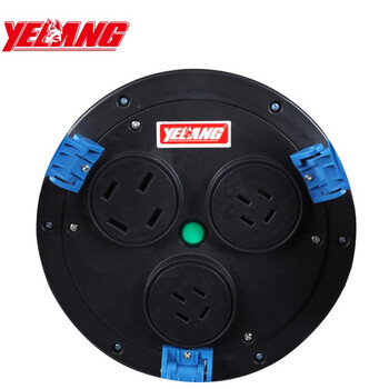 野狼 yelang 电缆盘国标插座漏电保护卷线盘YZW3*1.5+1*1.0mm²/100米 YL-60CTFS-A15100