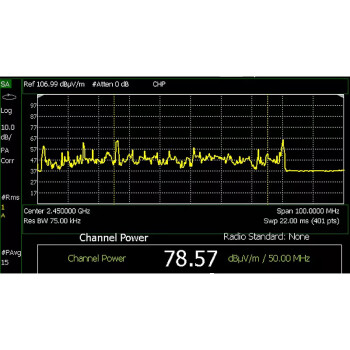 是德科技（KEYSIGHT）FieldFox手持综合分析仪频谱矢网软件 -361（EMI测试） 