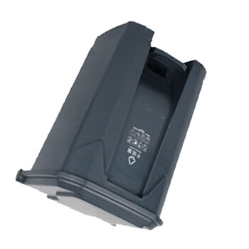 苏识 YJ-A171 上海干湿垃圾分类垃圾桶脚踏 68L 黑色干垃圾