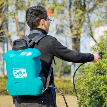 兰诗（LAUTEE）DJ160 电动背负式多功能喷洒器喷雾器园林锂电大容量 16L