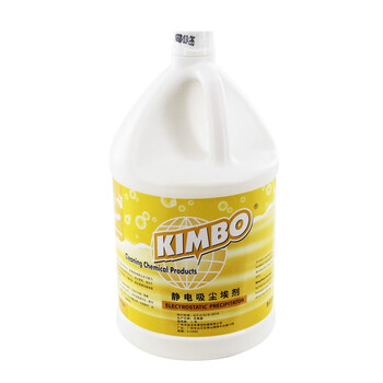 KIMBO 静电吸尘埃剂 尘推油 地拖油静电水除尘剂 地板清洗液 增亮牵尘液 一加仑/3.8L/桶/1箱/4桶