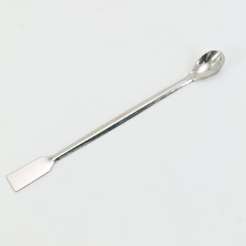 冰禹 BY-3070 实验室药匙 化学双头药勺不锈钢小勺子 不锈钢辅料药匙2个/包（起订2包）