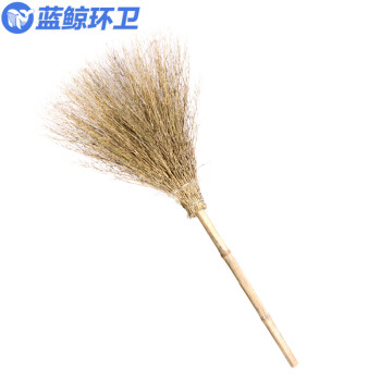 蓝鲸环卫 小号无叶竹竿扫把1把装 手工竹扫帚竹笤帚物业大扫把环卫LJHW-9320