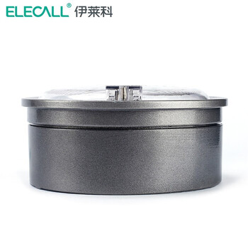 伊莱科(ELECALL)微压差表压差计圆形指针微压力表差压表气压计EM2000A 黑白色 2kpa（升级款）