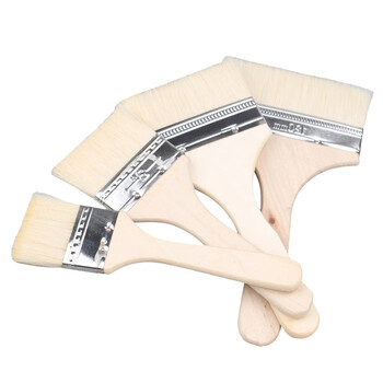 益美得 LSL8560 清洁杯具羊毛刷子墙面油漆刷子木质涂料刷 2寸羊毛刷