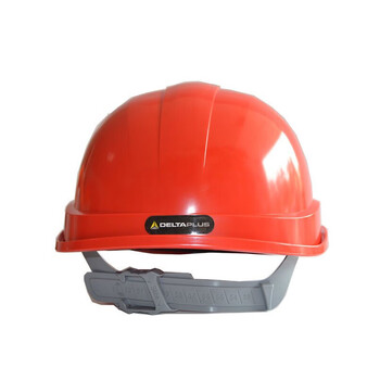 代尔塔（Deltaplus）102011 绝缘PP安全帽8点式内衬 建筑工地（不含下颌带）橙色 1顶