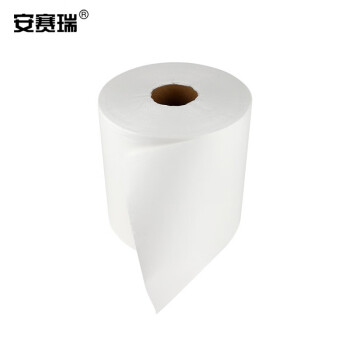 安赛瑞 工业擦拭纸 卷筒擦拭纸吸油纸 25×35cm  500张/卷 维修清洁抹布 无尘擦拭纸 白色 701012