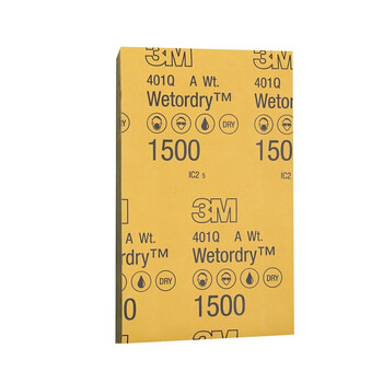 3M砂纸 砂纸打磨水磨砂纸汽车漆面打磨抛光401Q P2000 100张