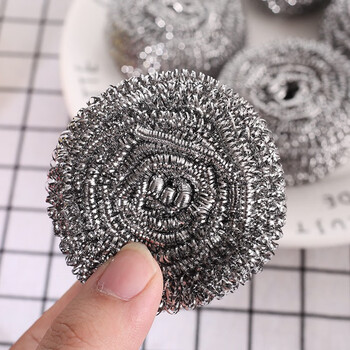 兰诗（LAUTEE）FH-1040 钢丝球厨房清洁不锈钢清洁球清洁不生锈钢丝刷 30g10个装
