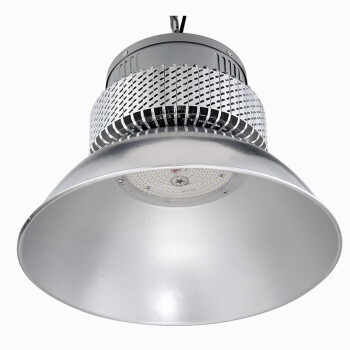 龙代（longdai）鳍片工程款led工矿灯厂房吊灯工厂车间仓库照明灯 200w 挂链款+吊链+吸顶盘