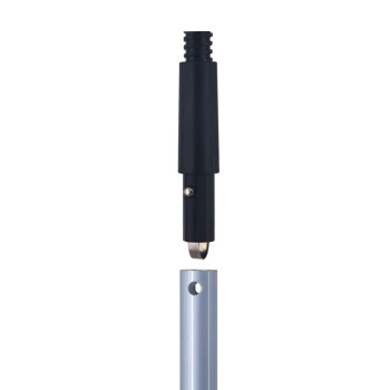 益美得 C-045 加长伸缩杆高空玻璃广告门头清洁工具 黑色1.2米单节杆