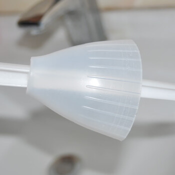 益美得 C-085 带帽挤水马桶刷酒店宾馆洗手间软毛清洁刷 挤水马桶刷