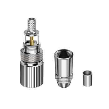 利合光电（LHG）2M两兆头L9-J视频接头公头 DDF射频线同轴电缆SYV75-2-1连接器 L9-2-1 1个装