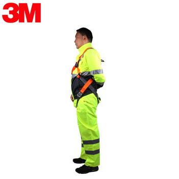 3M 1114184 DBI-SALA ExoFit™ Light 全身式安全带, 旋
钮调节, 橙色, M号定做 1条(交期30天)