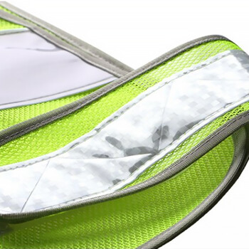 援邦反光马甲反光衣反光背心安全防护衣施工程荧光马甲多口袋交通路政 反光衣网装