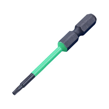 安力士牌（ANEX）梅花内六角批咀ACTX-0865带孔风批头T8X65mm梅花型电动批嘴 星型螺丝刀