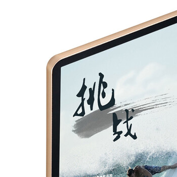 冰禹 BYlj-256 磁吸电梯广告框 亚克力展板 营业执照画框定制 银边银面A3(308*429mm)