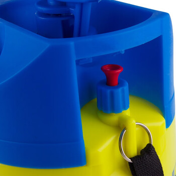 者也 工业用洗眼器双口可移动式实验室洗眼工具便携式洗眼器【带压力表】8L